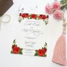 Bröllopsinbjudan - Rose Garden