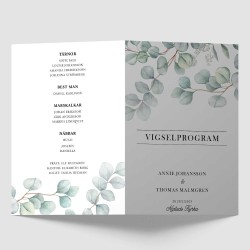 Vigselprogram - Eucalyptus