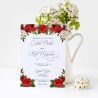 DIY Bröllopsinbjudan - Rose Garden
