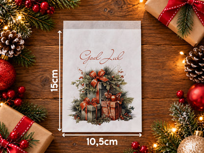 Julpåsar i papper - Julklappar | Godispåsar & små presentpåsar