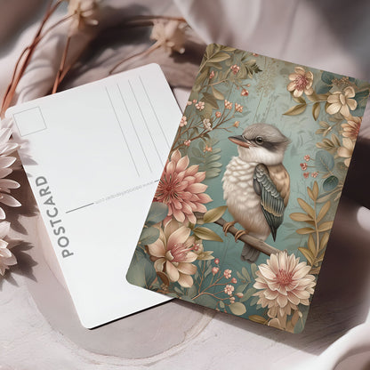 Vykort för postcrossing, scrapbooking & dekoration - Aussie Cutie Kookaburra PC568