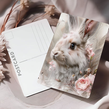 Vykort för postcrossing, scrapbooking & dekoration - Chic Kanin PC581