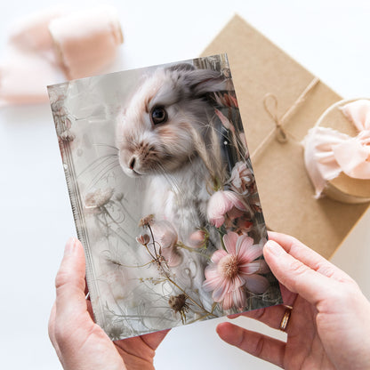 Vykort för postcrossing, scrapbooking & dekoration - Chic Kanin PC583