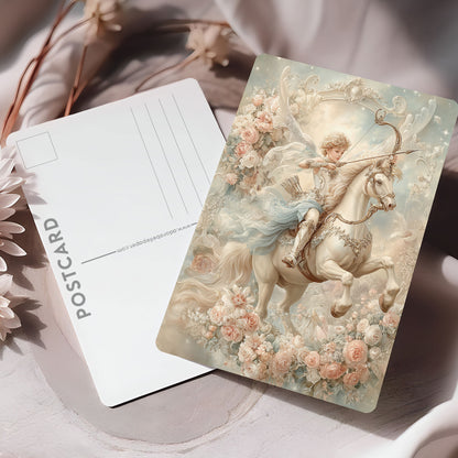 Vykort för postcrossing, scrapbooking & dekoration - Fantasy Cherub PC655