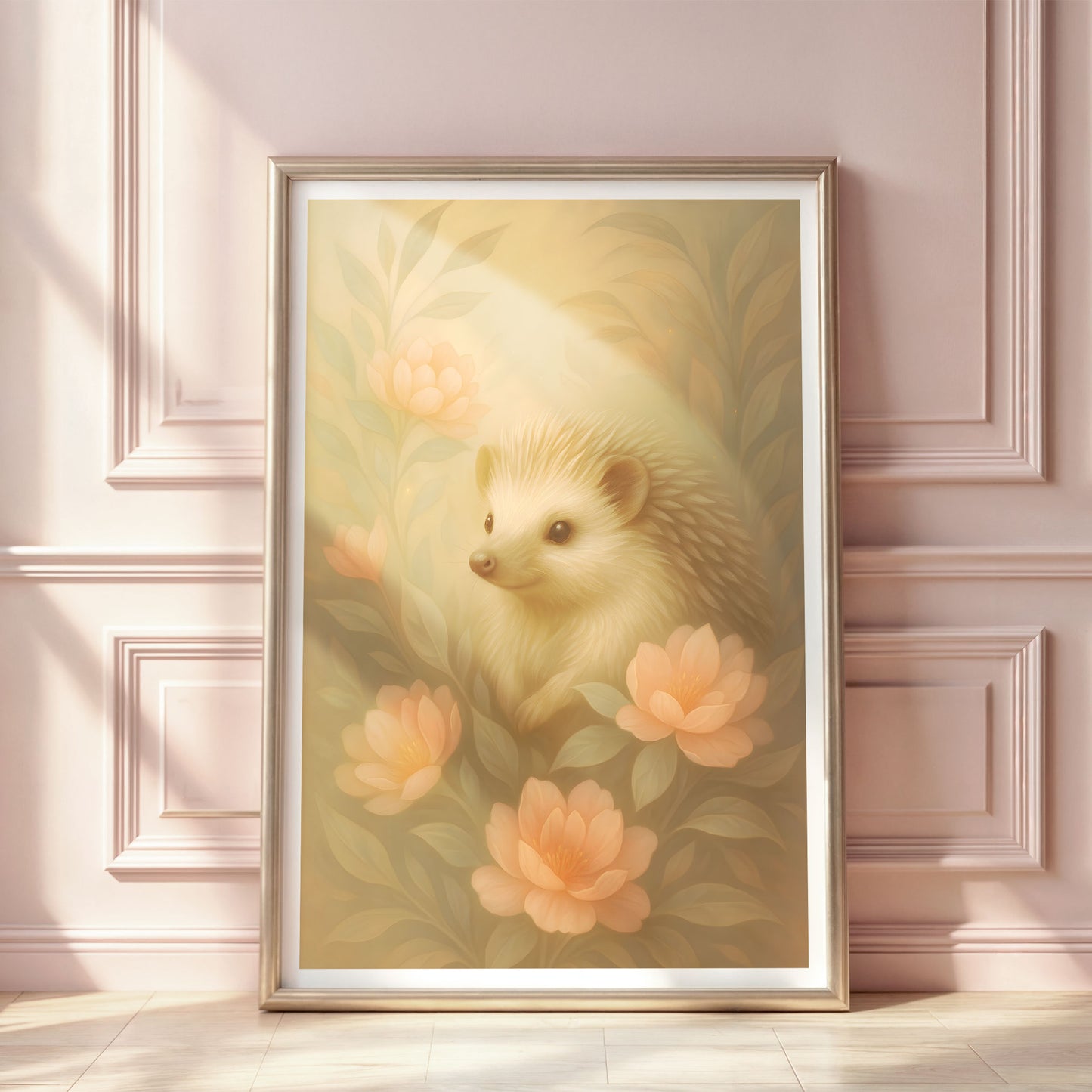 Poster Igelkott - Skogsdjur Art Print - Tryckt Poster i olika storlekar - PR88-17