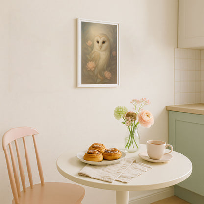 Poster Uggla - Skogsdjur Art Print - Tryckt Poster i olika storlekar - PR88-18