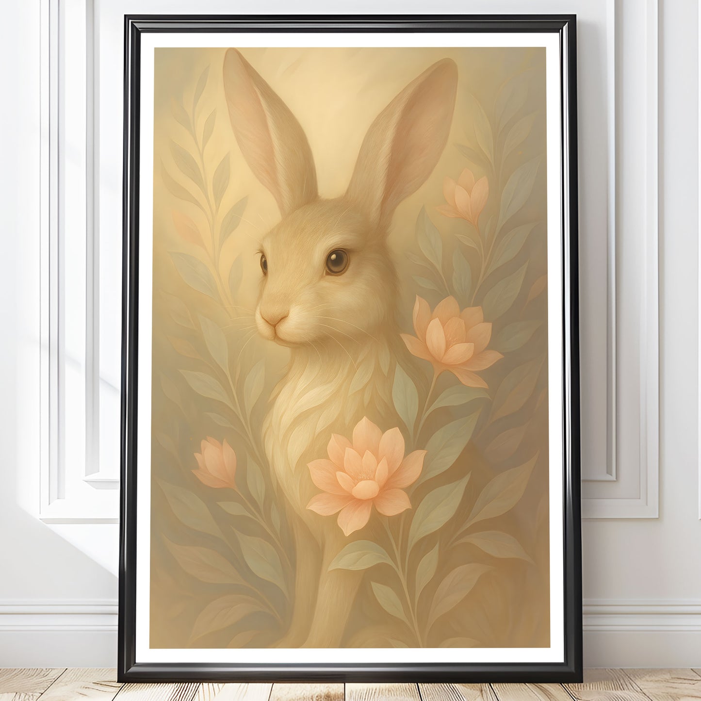 Poster Hare - Skogsdjur Art Print - Tryckt Poster i olika storlekar - PR88-19