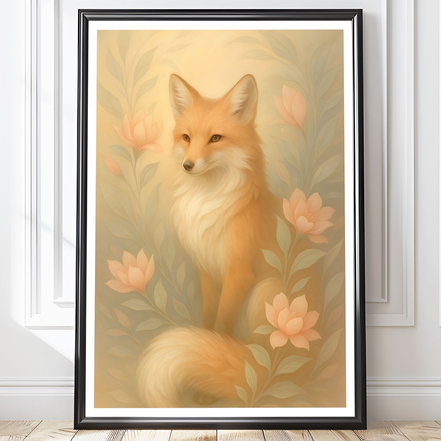 Poster Räv - Skogsdjur Art Print - Tryckt Poster i olika storlekar - PR88-22