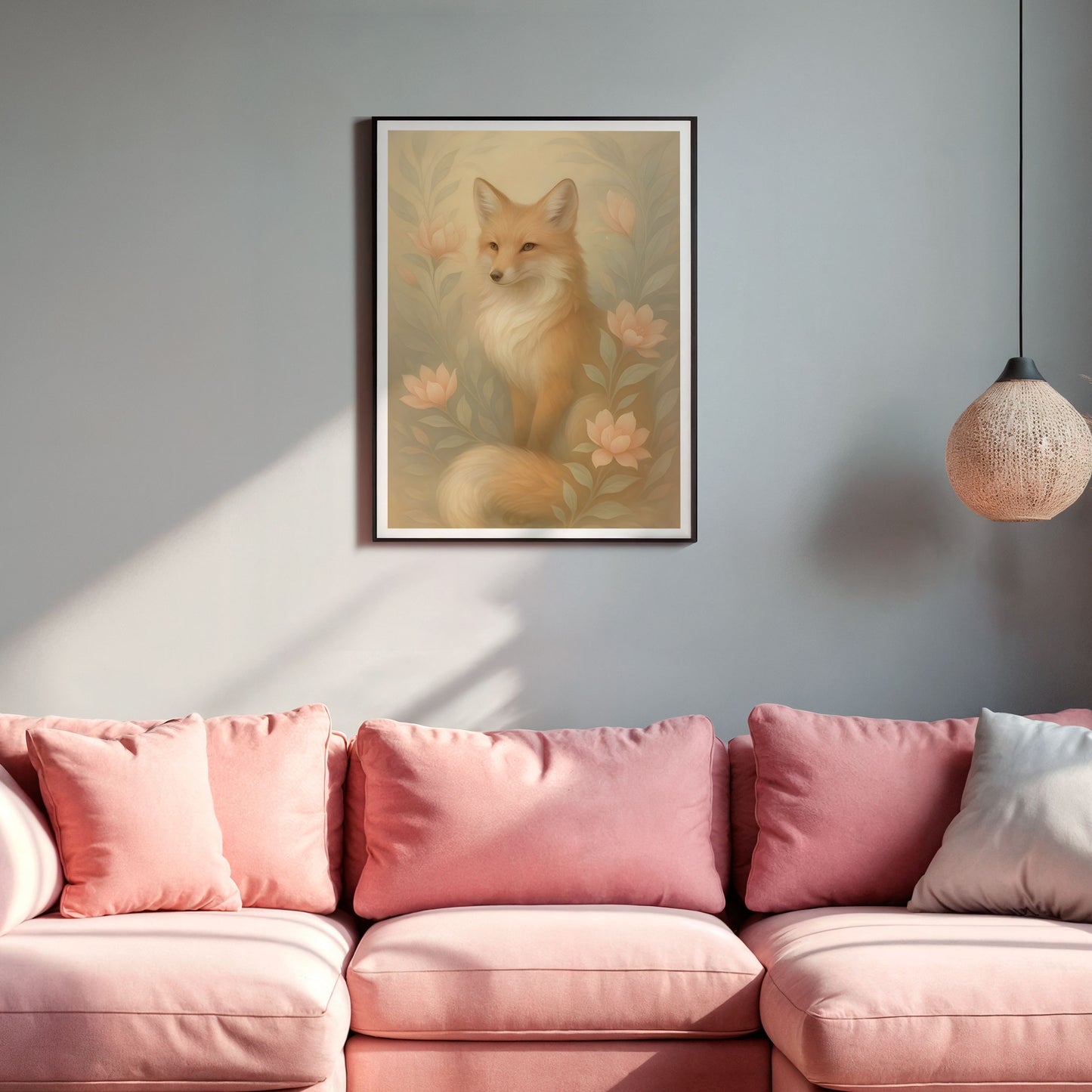 Poster Räv - Skogsdjur Art Print - Tryckt Poster i olika storlekar - PR88-22