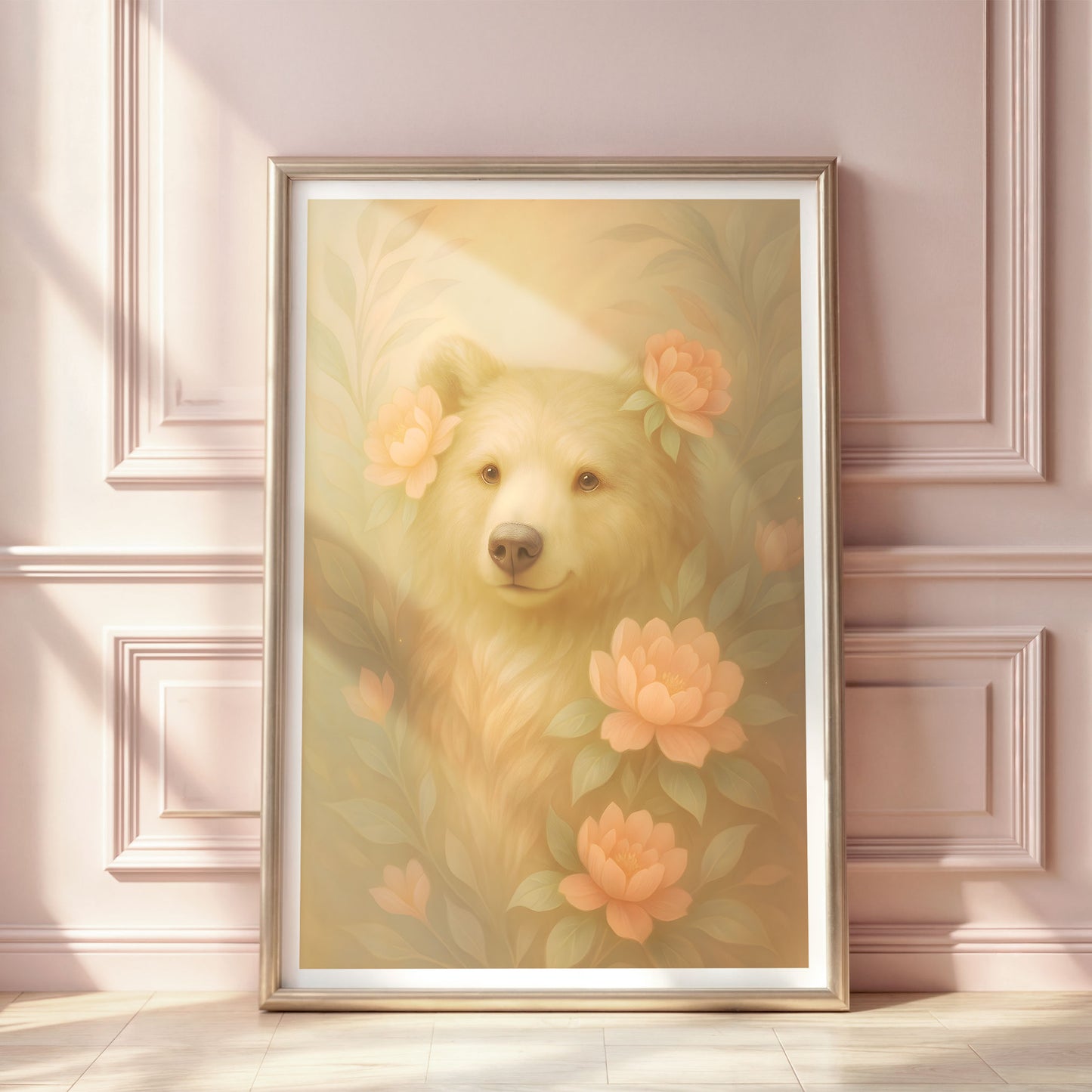 Poster Björn - Skogsdjur Art Print - Tryckt Poster i olika storlekar - PR88-23