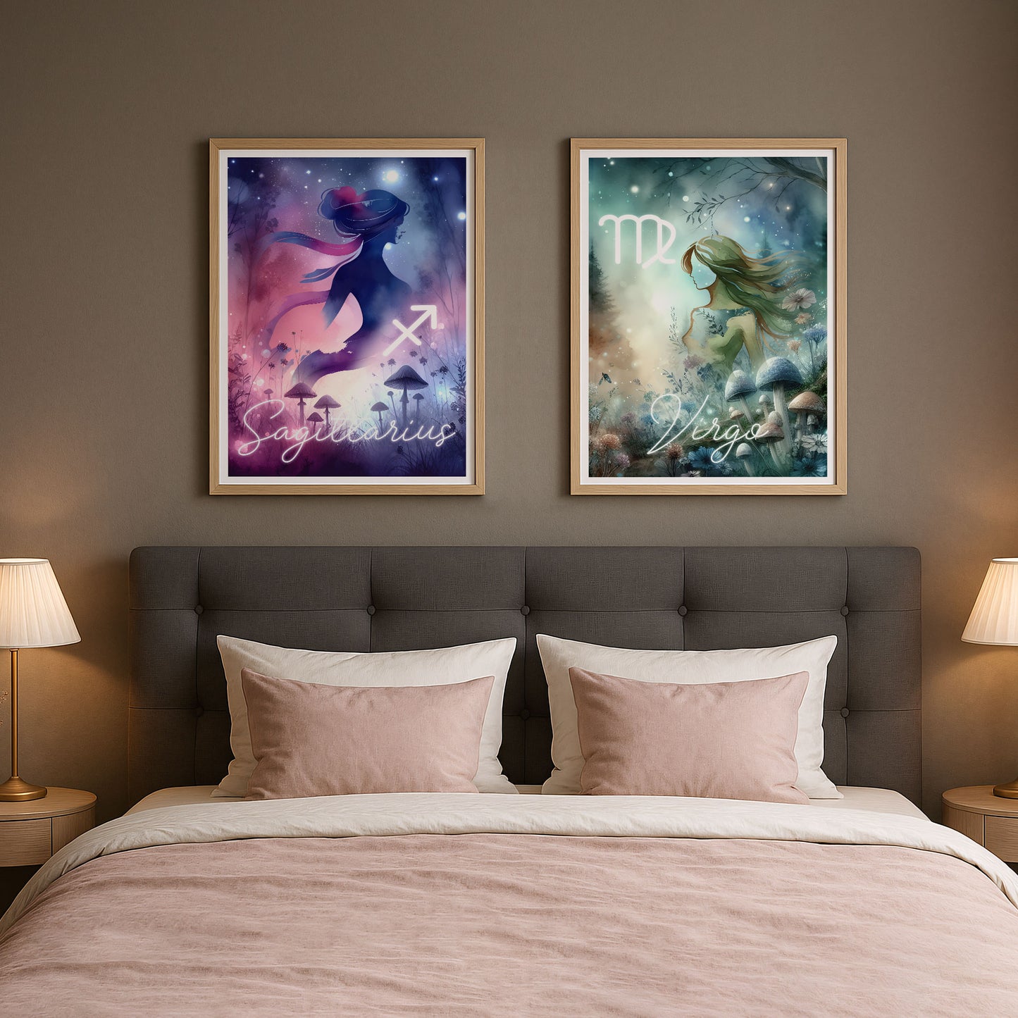 Poster Stjärntecken Skytten - Astrologi Art Print - Tryckt Poster i olika storlekar - PR89-4