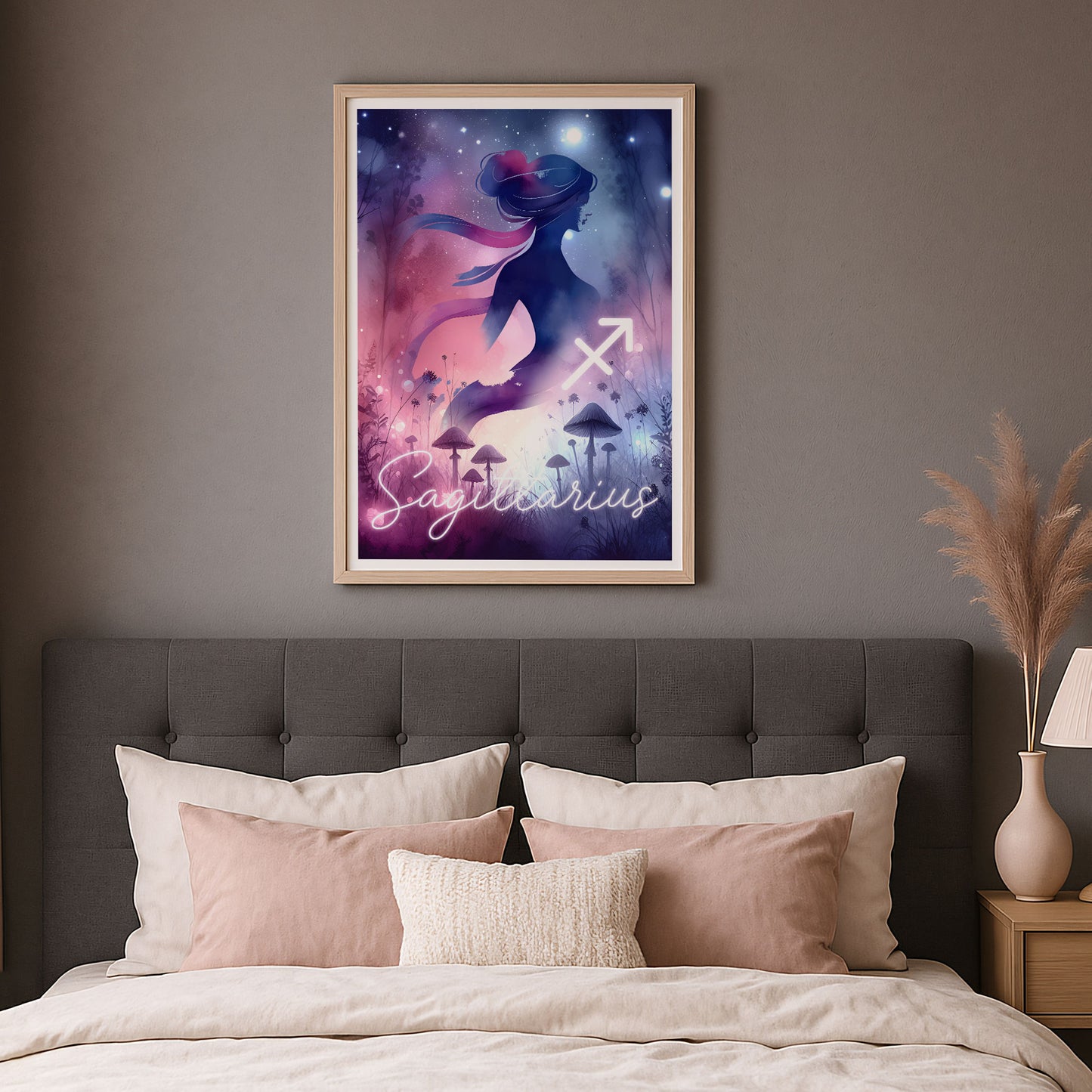 Poster Stjärntecken Skytten - Astrologi Art Print - Tryckt Poster i olika storlekar - PR89-4