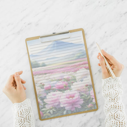 10-pack Brevpapper - Pioner & Berg - Tryckt A5 Papper - WP504