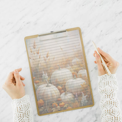 10-pack Brevpapper - Vita pumpor - Tryckt A5 Papper - WP517