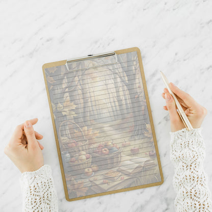 10-pack Brevpapper - Picknick i skogen - Tryckt A5 Papper - WP520